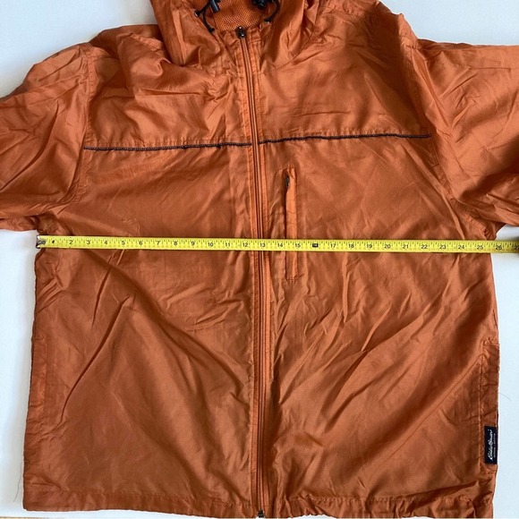 Eddie Bauer Windbreaker Orange Size XL - Picture 7 of 11